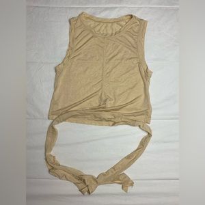 Fabletics see through crop top